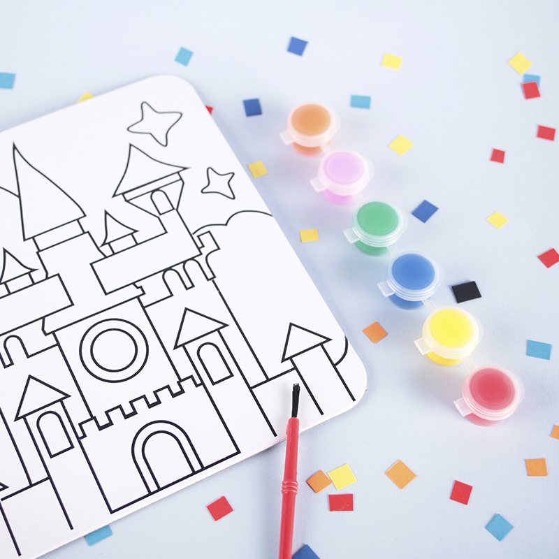 Misterios mágicos para colorear